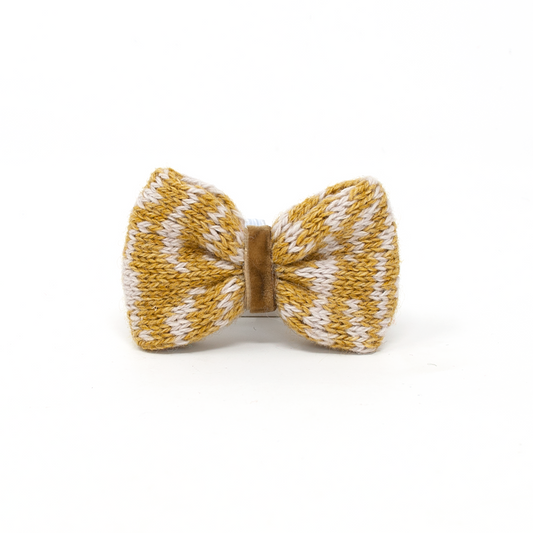 Ochre - SS25 Collection - Dog Bow Tie