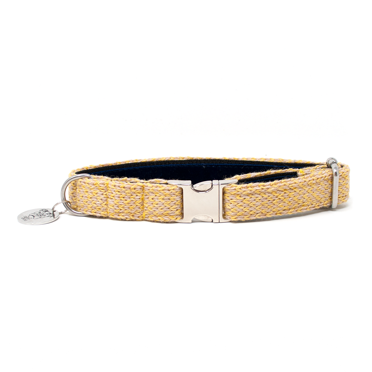 Celery & Tan - Harris Design - Luxury Dog Collar