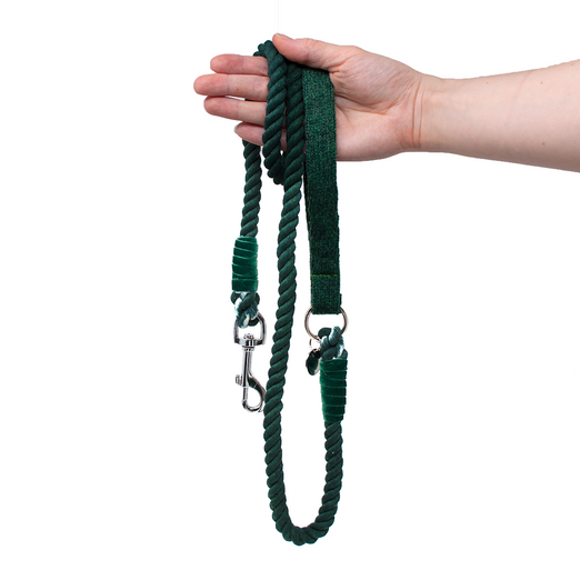 Clover Leaf - Autumn/Winter '23 Collection - Luxury Rope Dog Lead