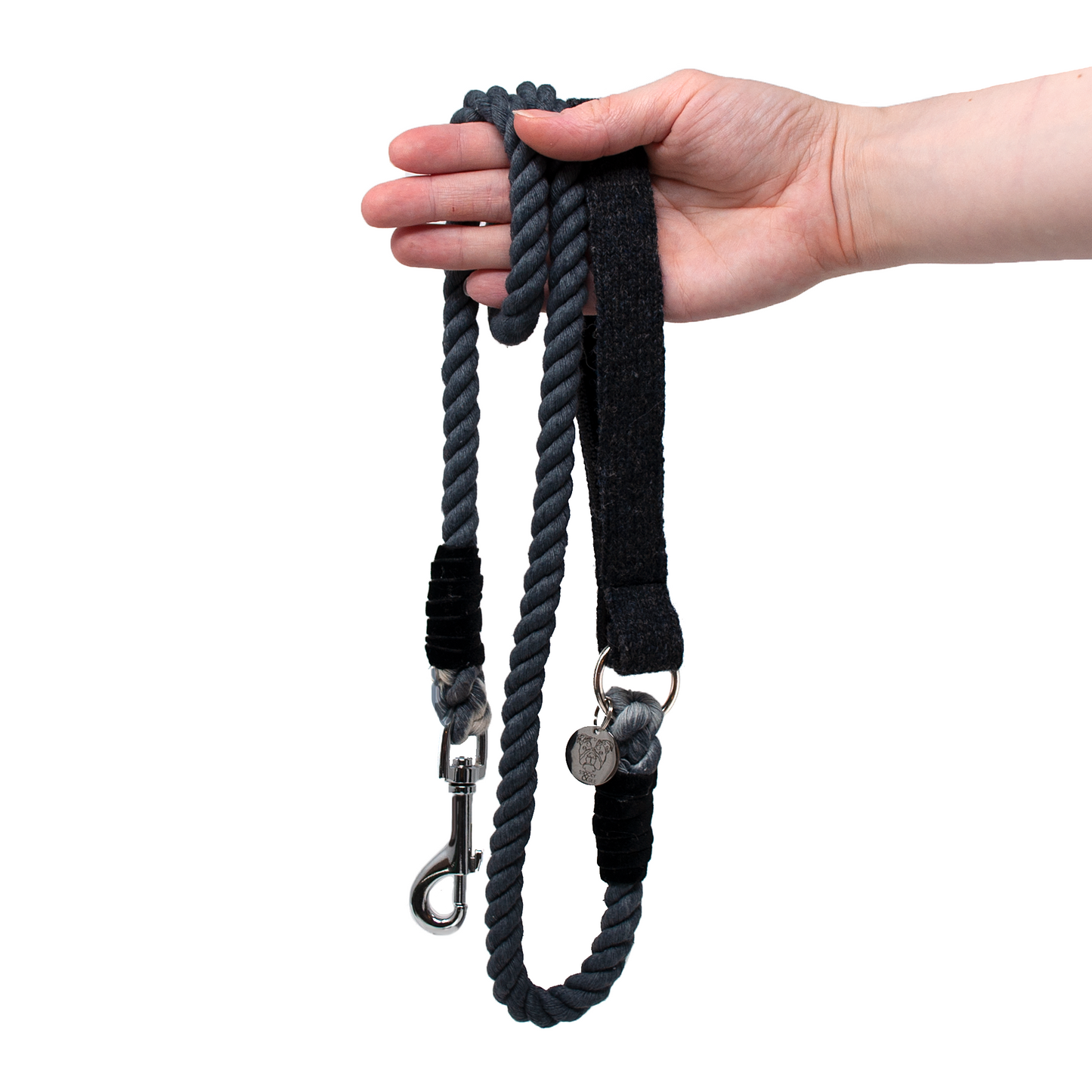 Charcoal - Autumn/Winter '23 Collection - Luxury Rope Dog Lead
