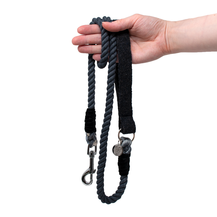 Charcoal - Autumn/Winter '23 Collection - Rope Dog Lead
