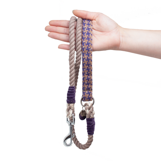 Kensington - Houndstooth '25 Collection - Rope Dog Lead