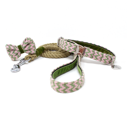 Candy Melon - Bonbon Collection - Collar, Lead & Bow Tie Bundle