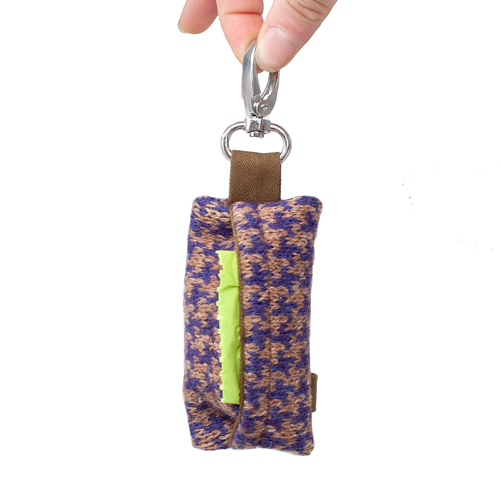 Kensington - Houndstooth '25 Collection - Poo Bag Holder