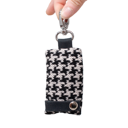 Soho - Houndstooth '25 Collection - Poo Bag Holder