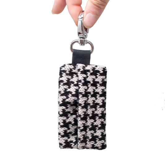 Soho - Houndstooth '25 Collection - Poo Bag Holder