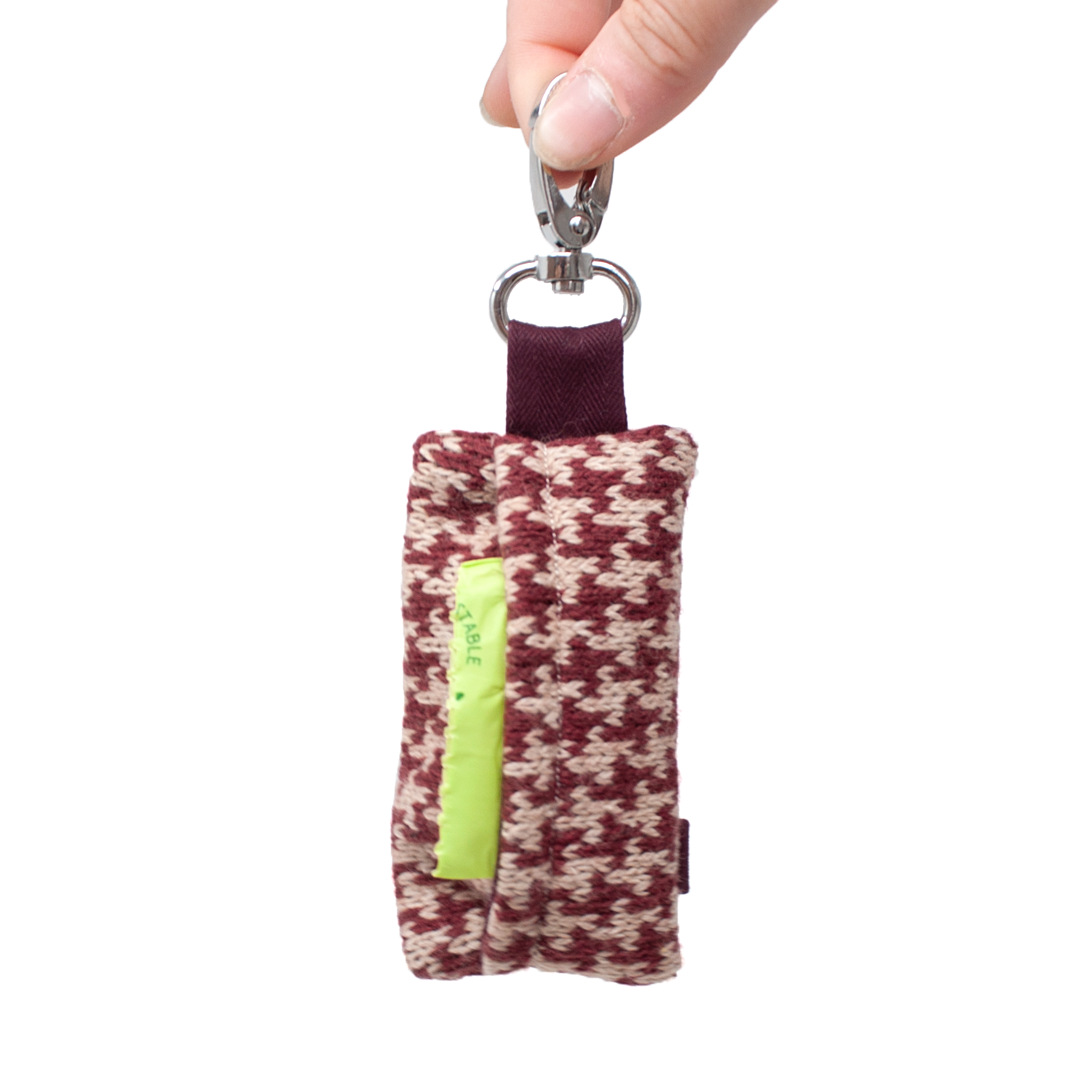 Knightsbridge - Houndstooth '25 Collection - Poo Bag Holder