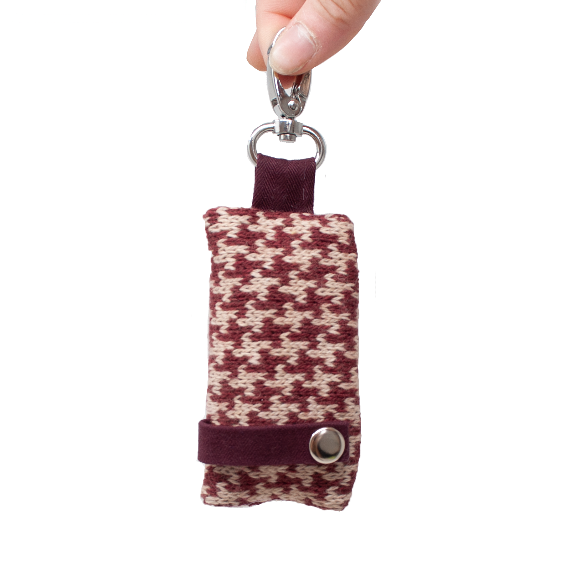 Knightsbridge - Houndstooth '25 Collection - Poo Bag Holder