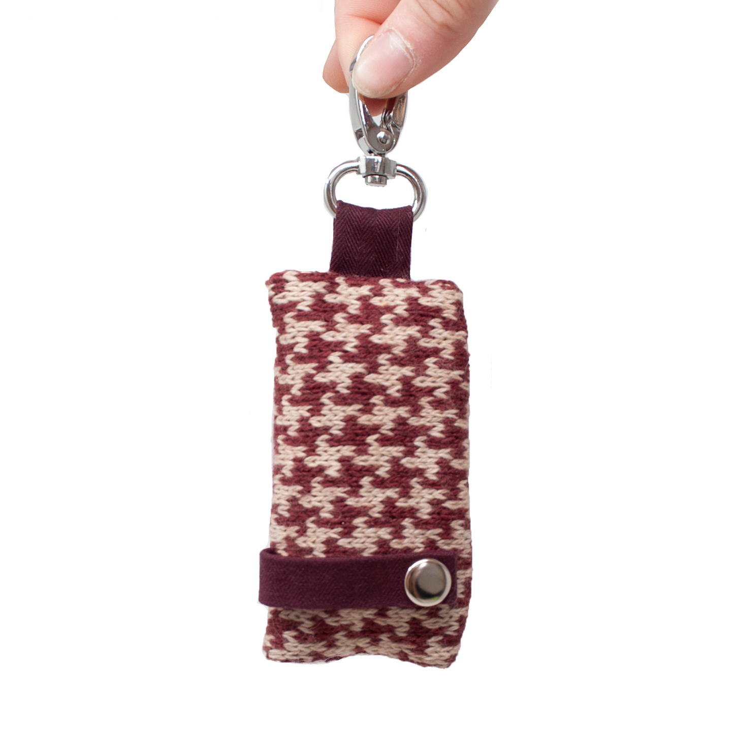 Knightsbridge - Houndstooth '25 Collection - Poo Bag Holder