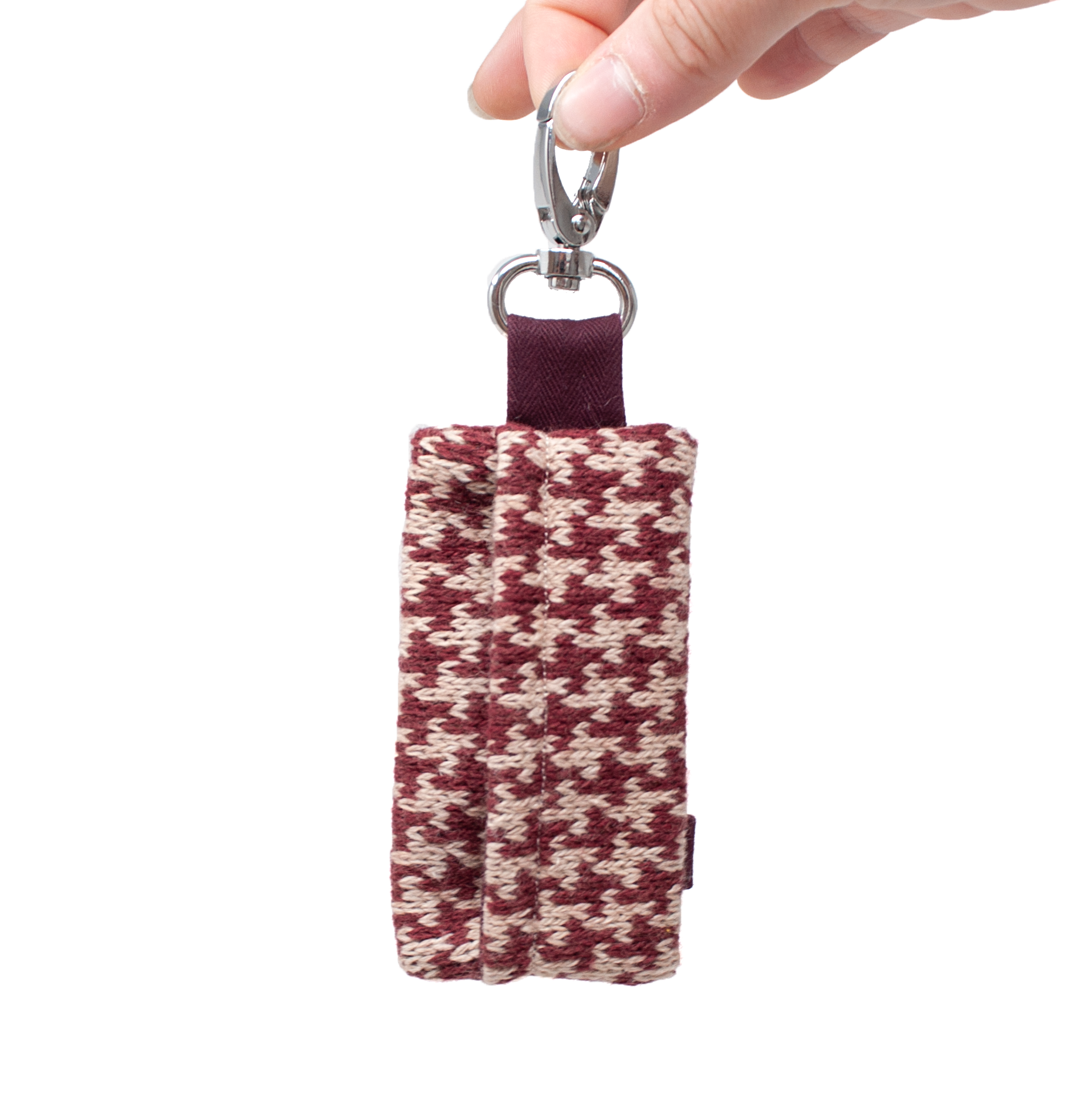 Knightsbridge - Houndstooth '25 Collection - Poo Bag Holder