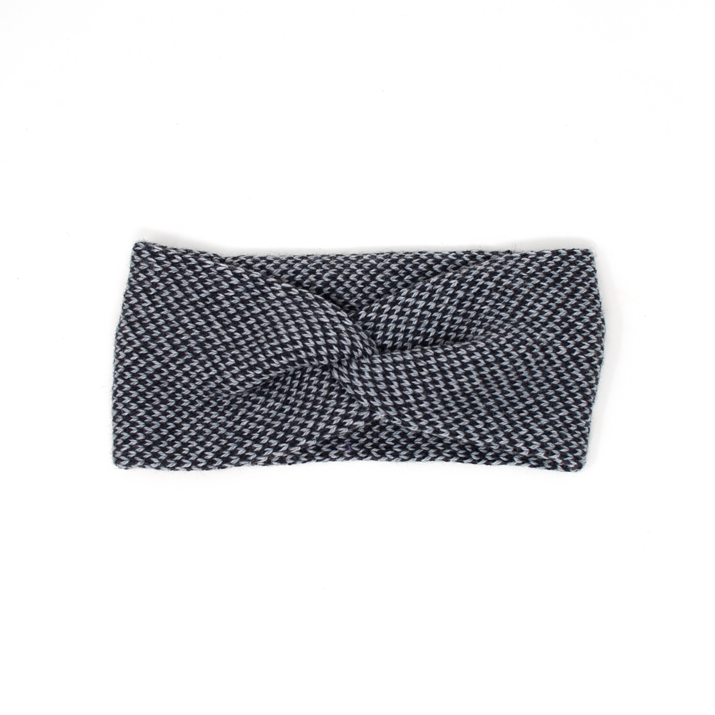 Black & Grey - Harris Design - Luxury Twist Knot Headband