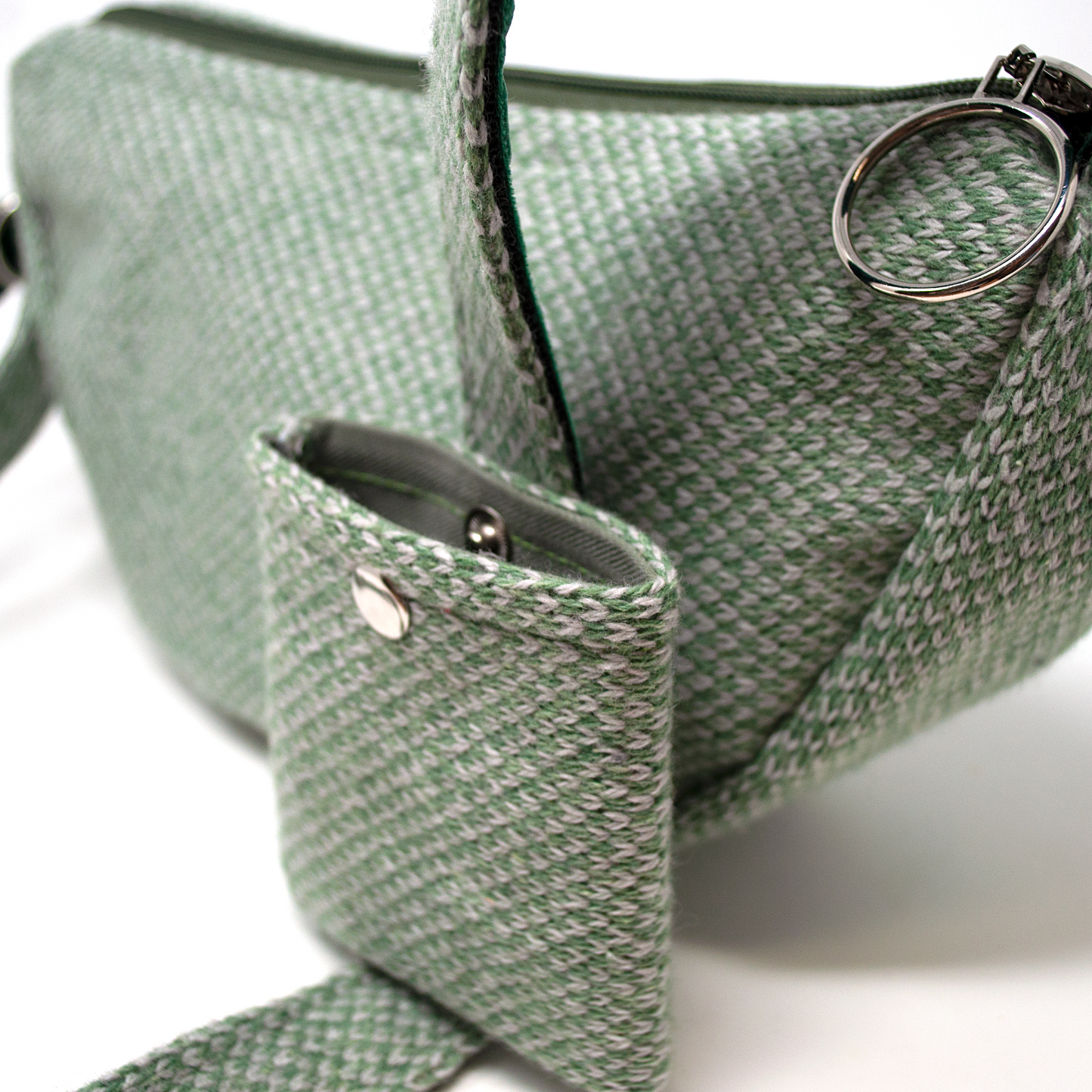 Green & Dove - Harris Design -  Luxury Cross Body Bag