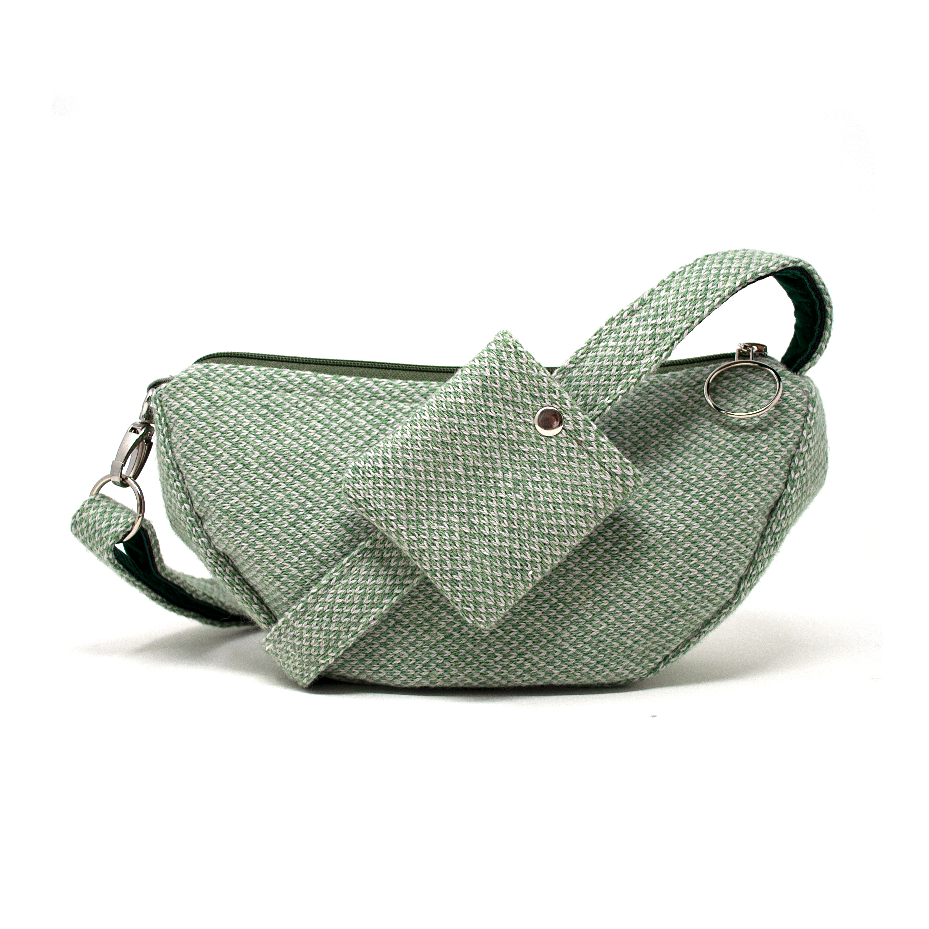 Green & Dove - Harris Design -  Luxury Cross Body Bag