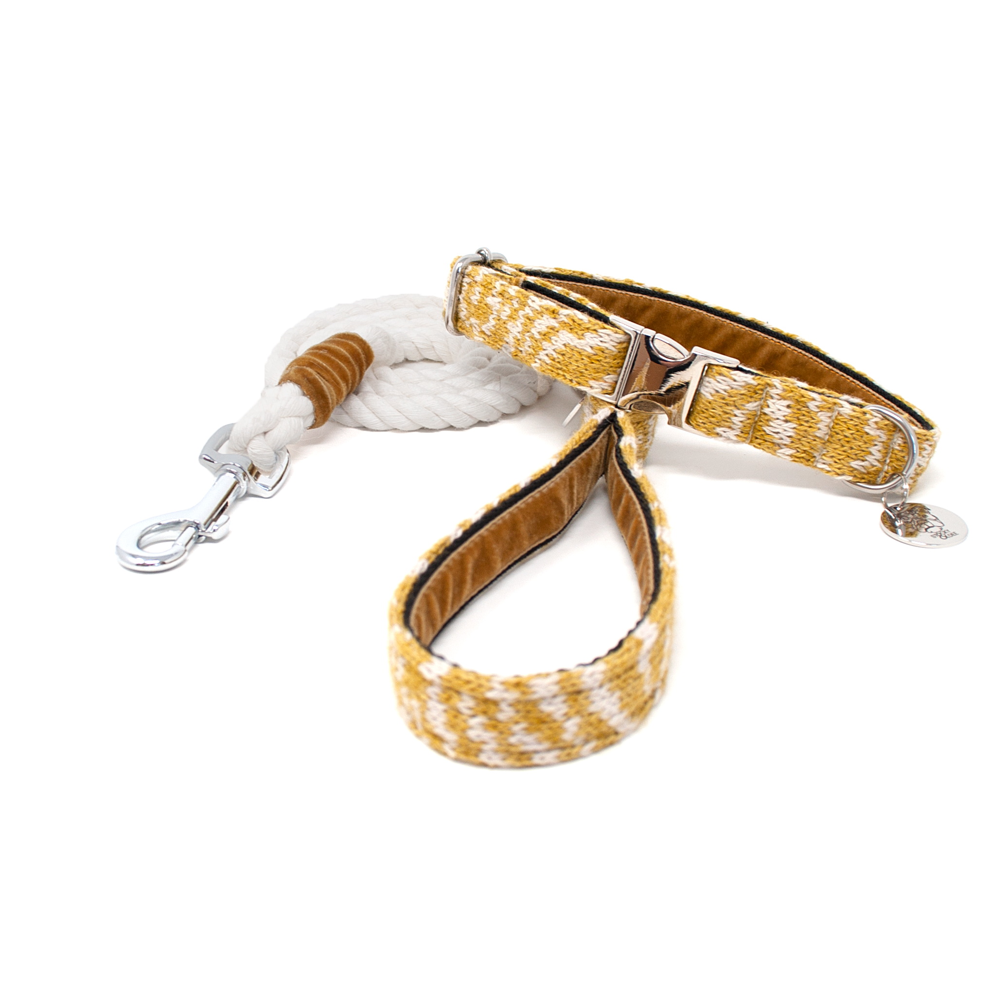 Ochre - SS25 Collection - Luxury Dog Collar