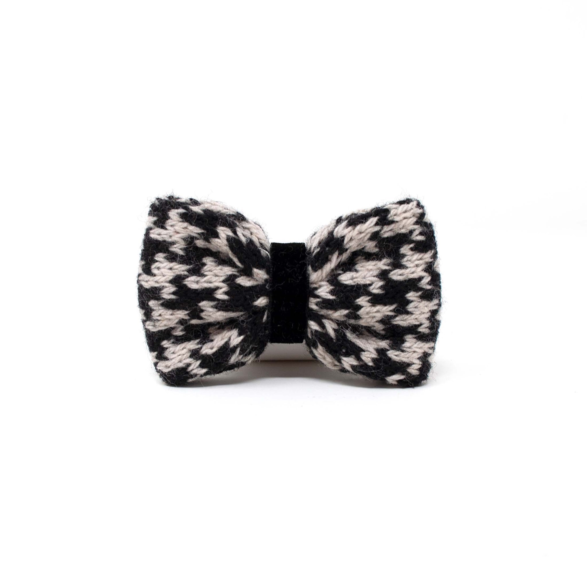 Soho - Houndstooth '25 Collection - Dog Bow Tie
