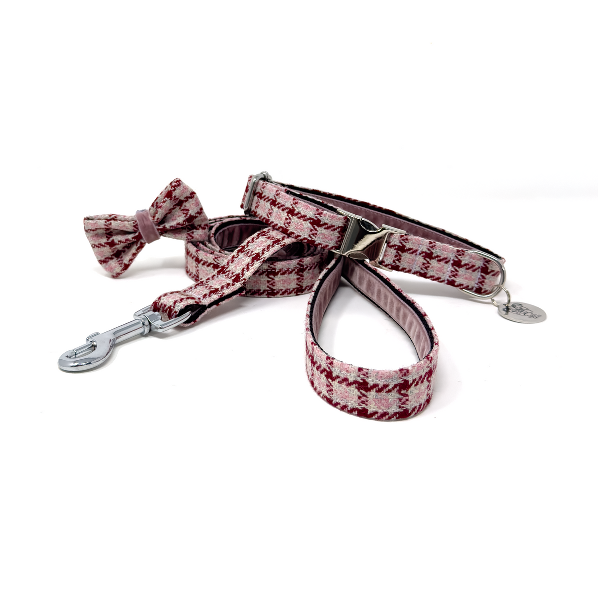 The Glenlyon Collection - Collar, Lead & Bow Tie Bundle