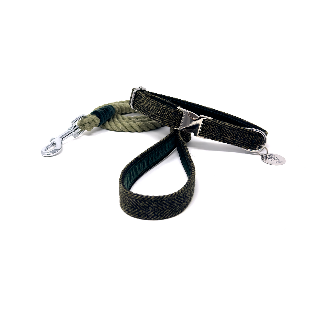 Luxury Dog Collar - Kenmore Design - Glenlyon Collection