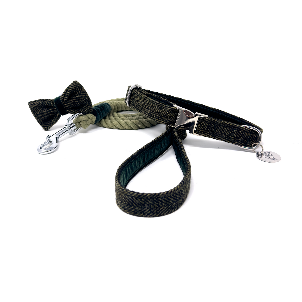 Luxury Dog Collar - Kenmore Design - Glenlyon Collection