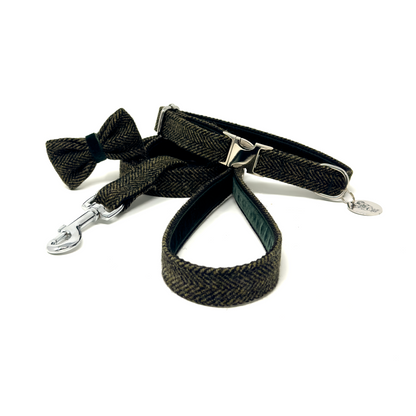 The Kenmore Design - Collar, Lead & Bow Tie Bundle - Glenlyon Collection