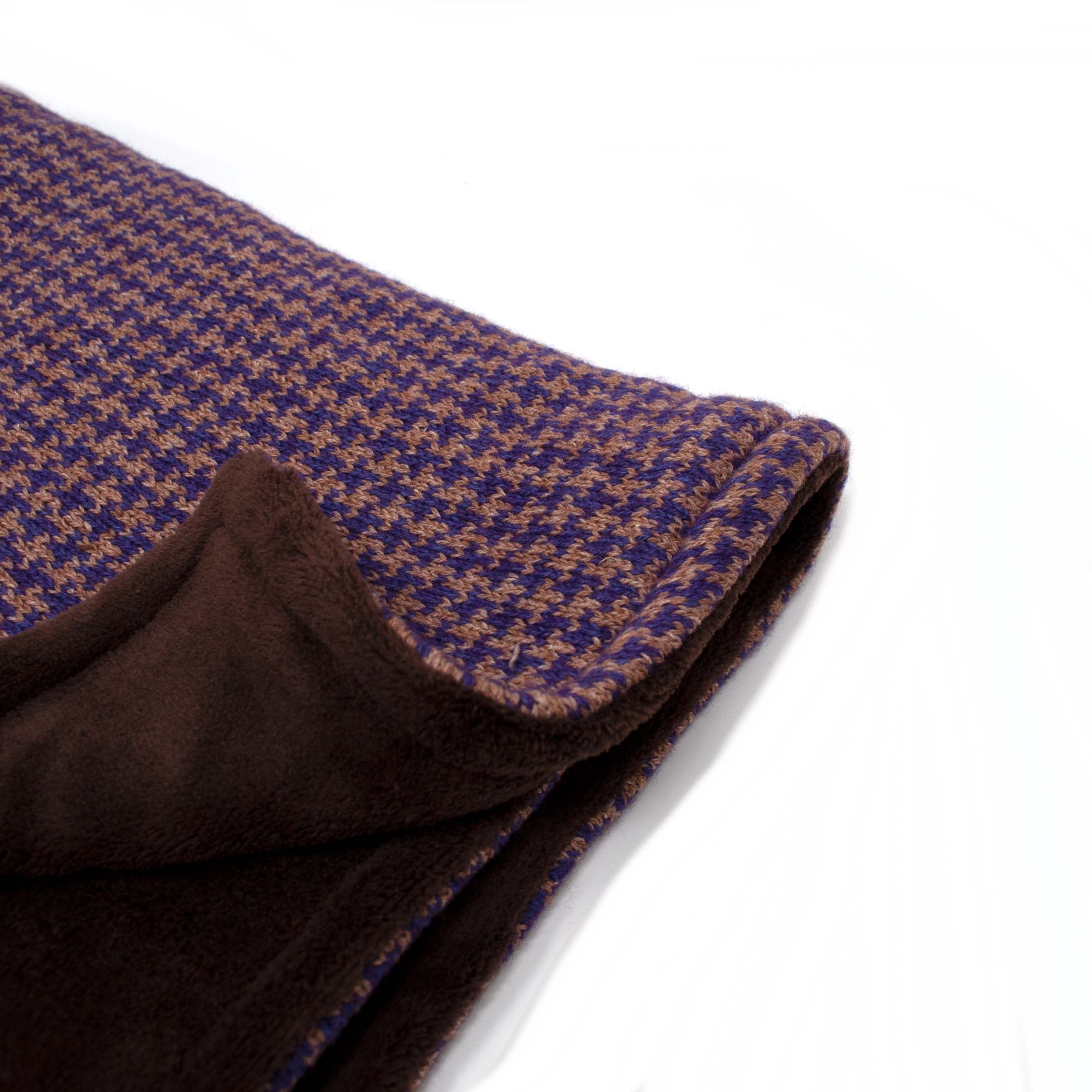 Kensington - Houndstooth '25 Collection - Luxury Dog Blanket