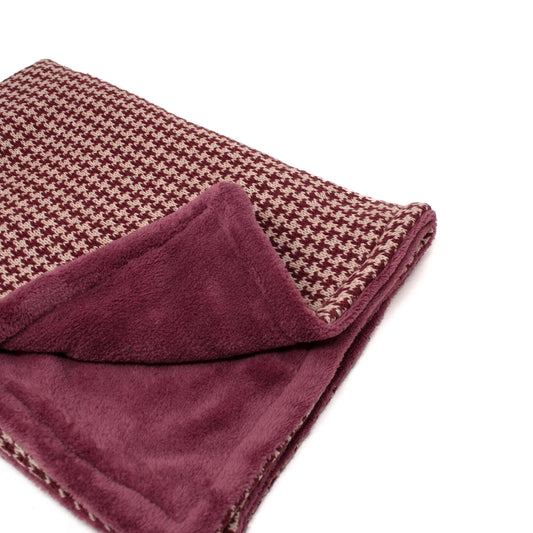 Knightsbridge - Houndstooth '25 Collection - Luxury Dog Blanket