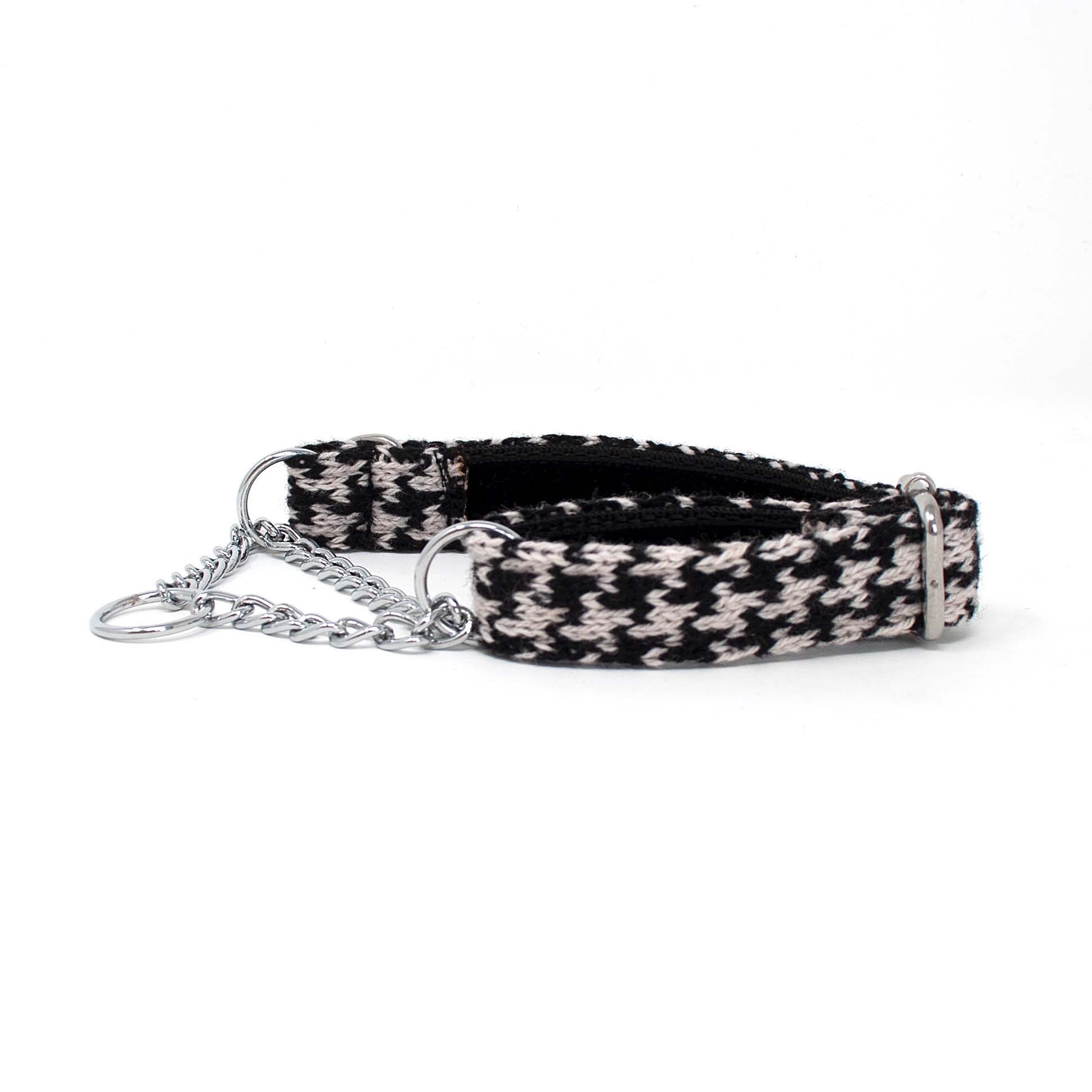 Soho - Houndstooth '25 Collection - Martingale Dog Collar