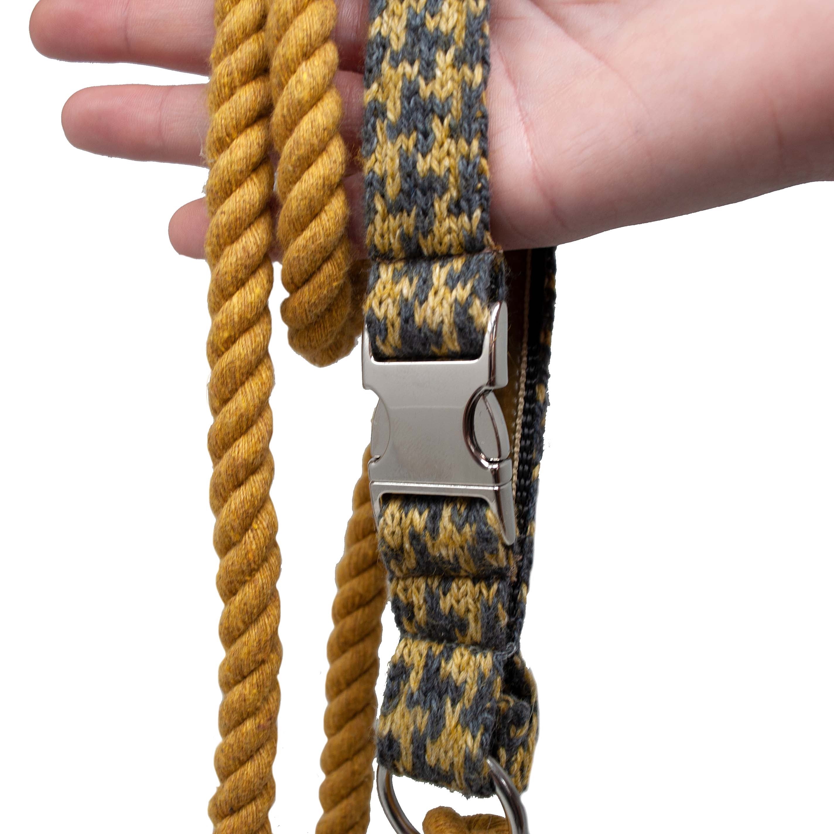 Richmond - Houndstooth '25 Collection - Rope Dog Lead