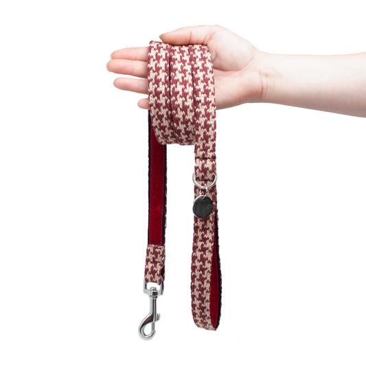 Red - AW25 Collection - Luxury Dog Lead