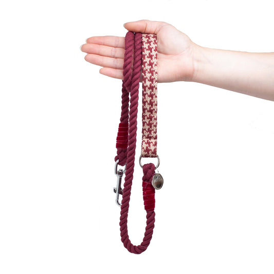 Red - AW25 Collection - Rope Dog Lead