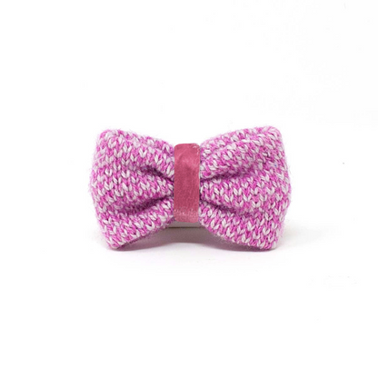 Pink & Dove - Classic Collection - Luxury Dog Bow Tie