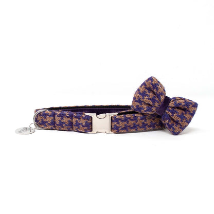 Kensington - Houndstooth '25 Collection - Luxury Dog Collar