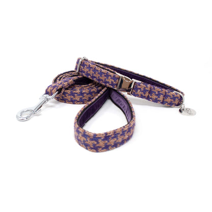 Kensington - Houndstooth '25 Collection - Luxury Dog Collar