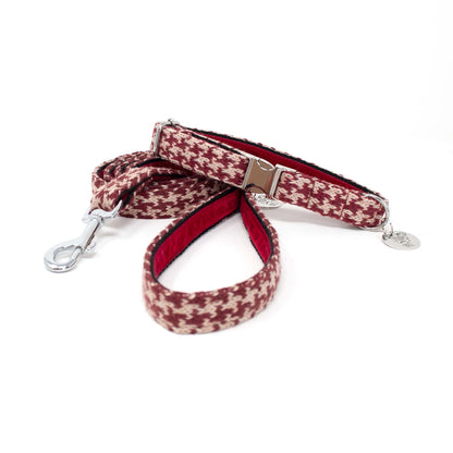 Knightsbridge - Houndstooth '25 Collection - Luxury Dog Collar