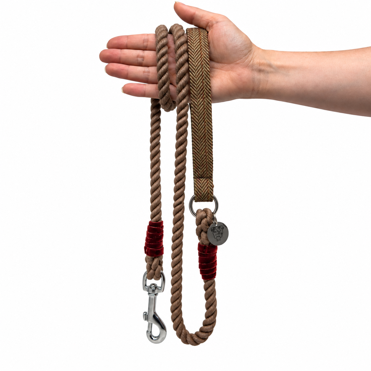 The Tummel Design - Rope Dog Lead - Glenlyon Collection