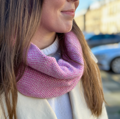 Pink & Dove - Harris Design - Luxury Knitted Snood