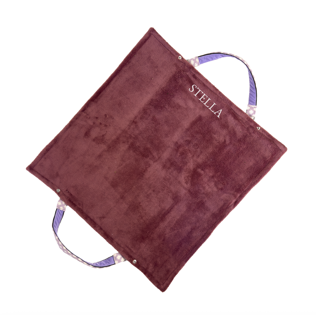 Lavender - Polkadot Collection - Luxury Travel Mat