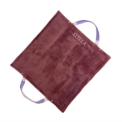 Lavender - Polkadot Collection - Luxury Travel Mat