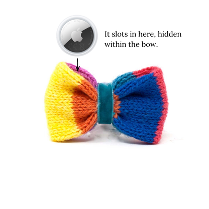 Charity Rainbow Collection - Luxury Dog Bow Tie