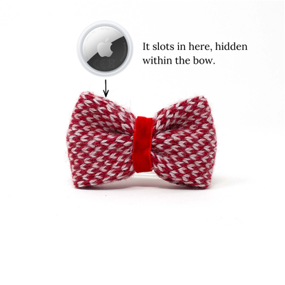 Rosehip & Dove - Harris Design - Luxury Dog Bow Tie