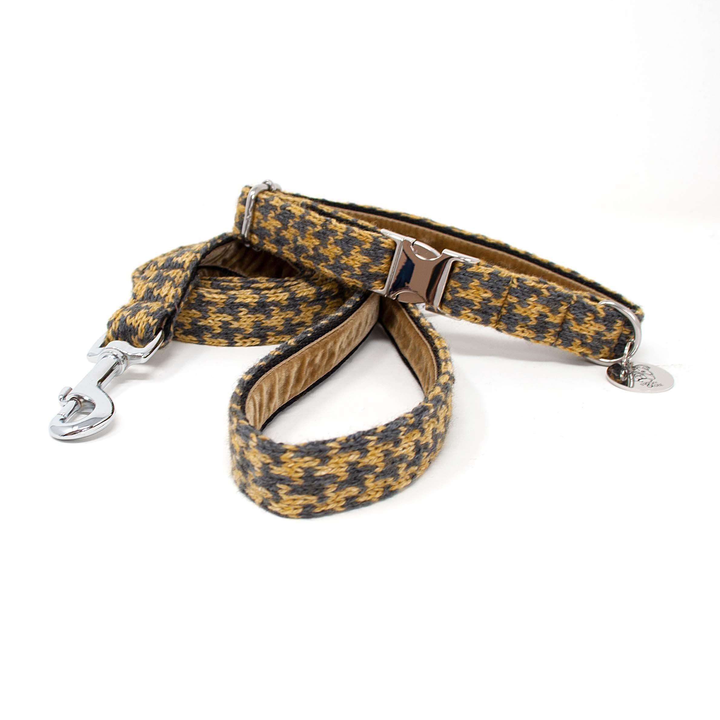 Richmond - Houndstooth '25 Collection - Luxury Dog Collar
