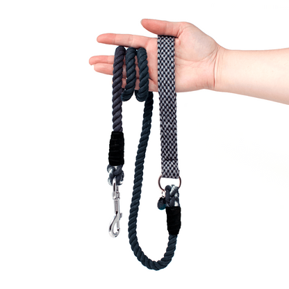 Black & Grey - Harris Design - Martingale Dog Collar