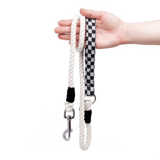 Graphite - SS24 Collection - Luxury Rope Dog Lead