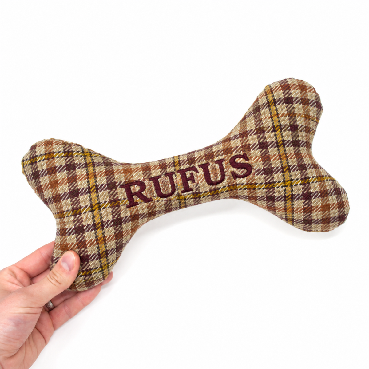 Personalised Dog Bone Toy - Glenlyon Collection