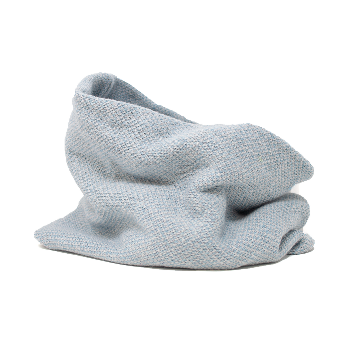 Ice Blue & Dove - Harris Design - Luxury Knitted Snood