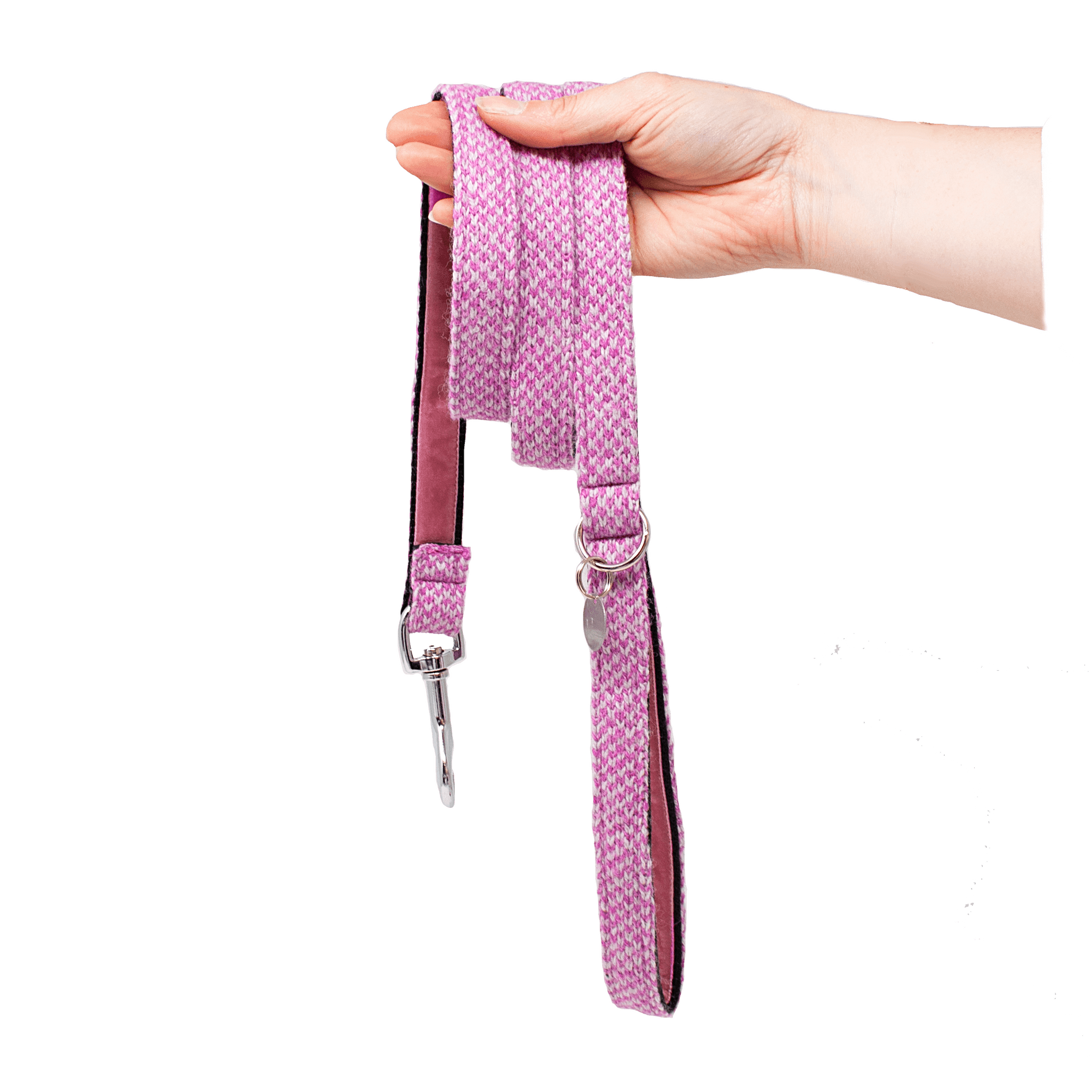 Pink & Dove - Classic Collection - Luxury Dog Lead