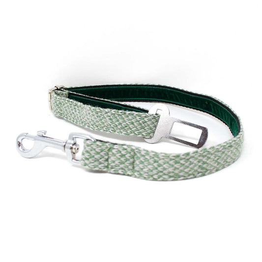 Green & Dove - Harris Design - Luxury Dog Seatbelt