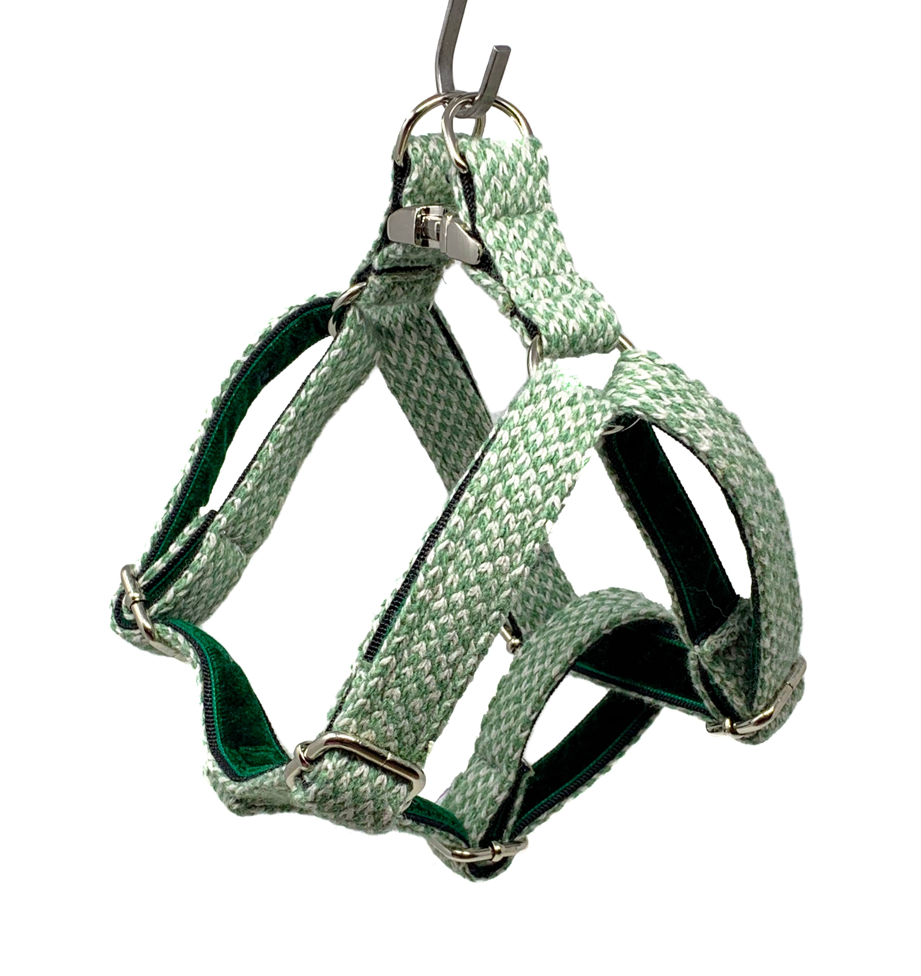 Green & Dove - Harris Design - Luxury Dog Harness