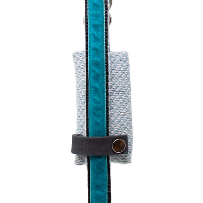 Ice Blue & Dove - Harris Design - Luxury Poo Bag Holder