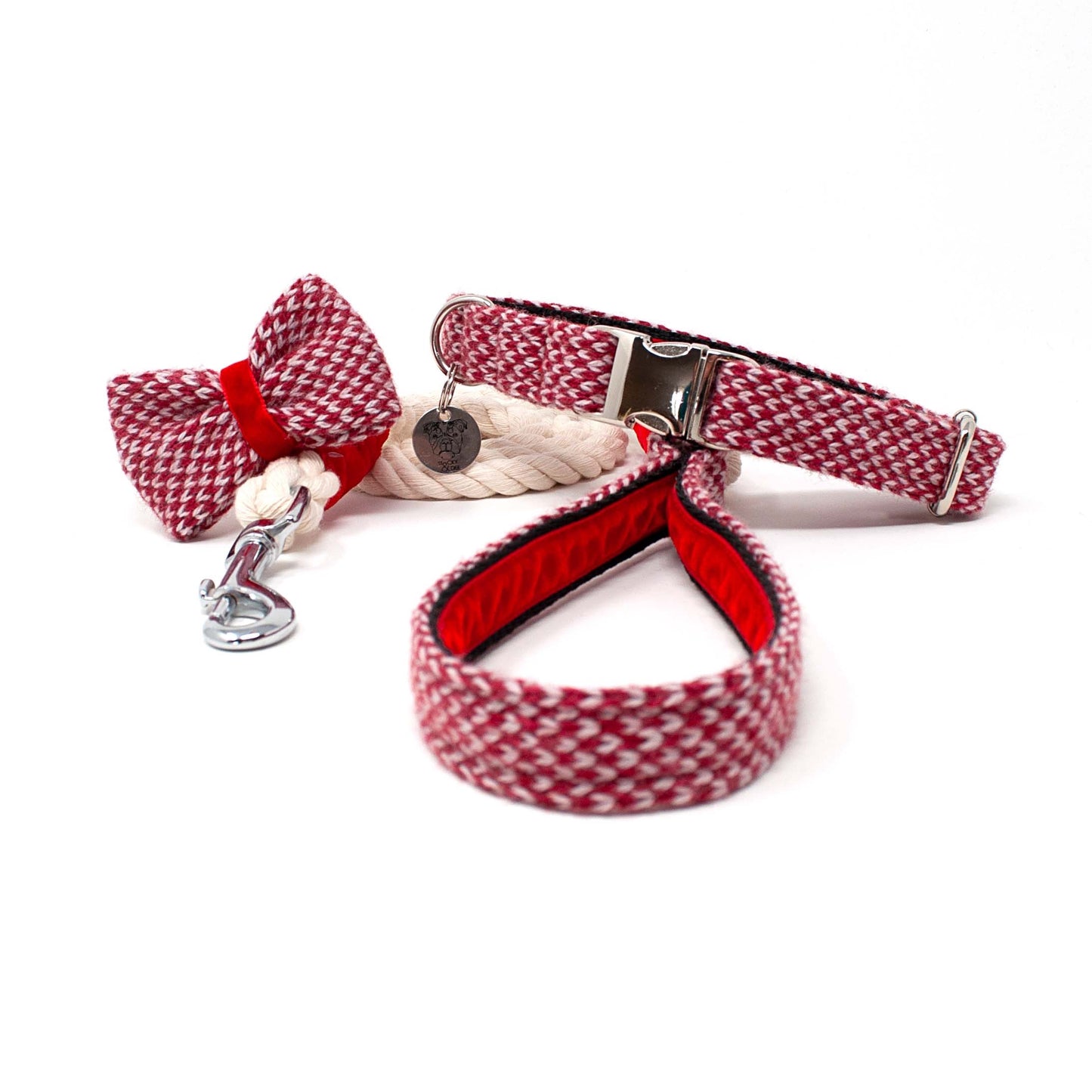 Rosehip & Dove - Harris Design - Luxury Dog Collar