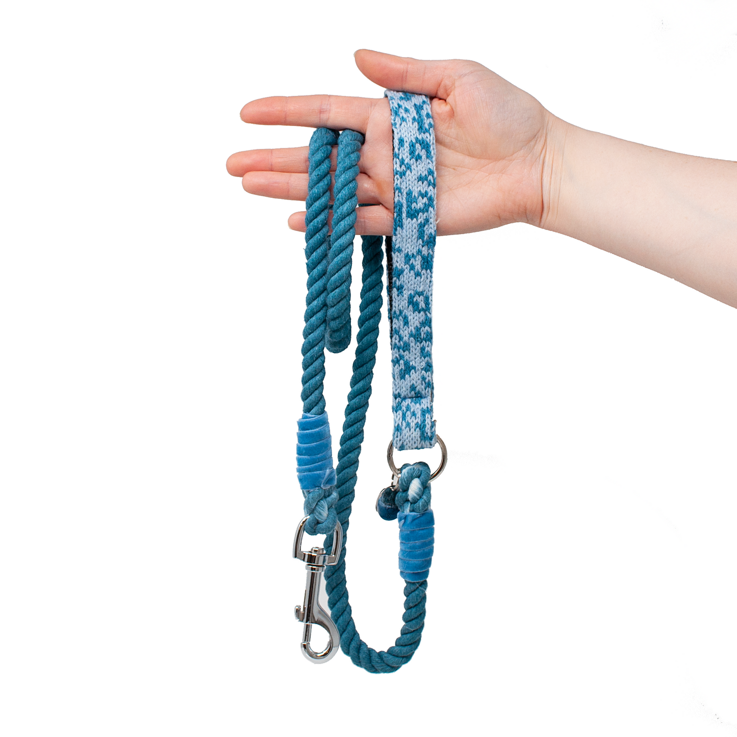 Porcelain & Turquoise - Spring/Summer '23 Collection - Luxury Dog Harness